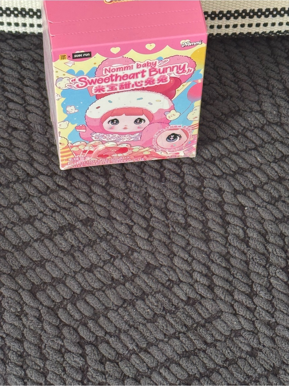 Nommi Sweetheart Bunny Collectible Bunny inside box